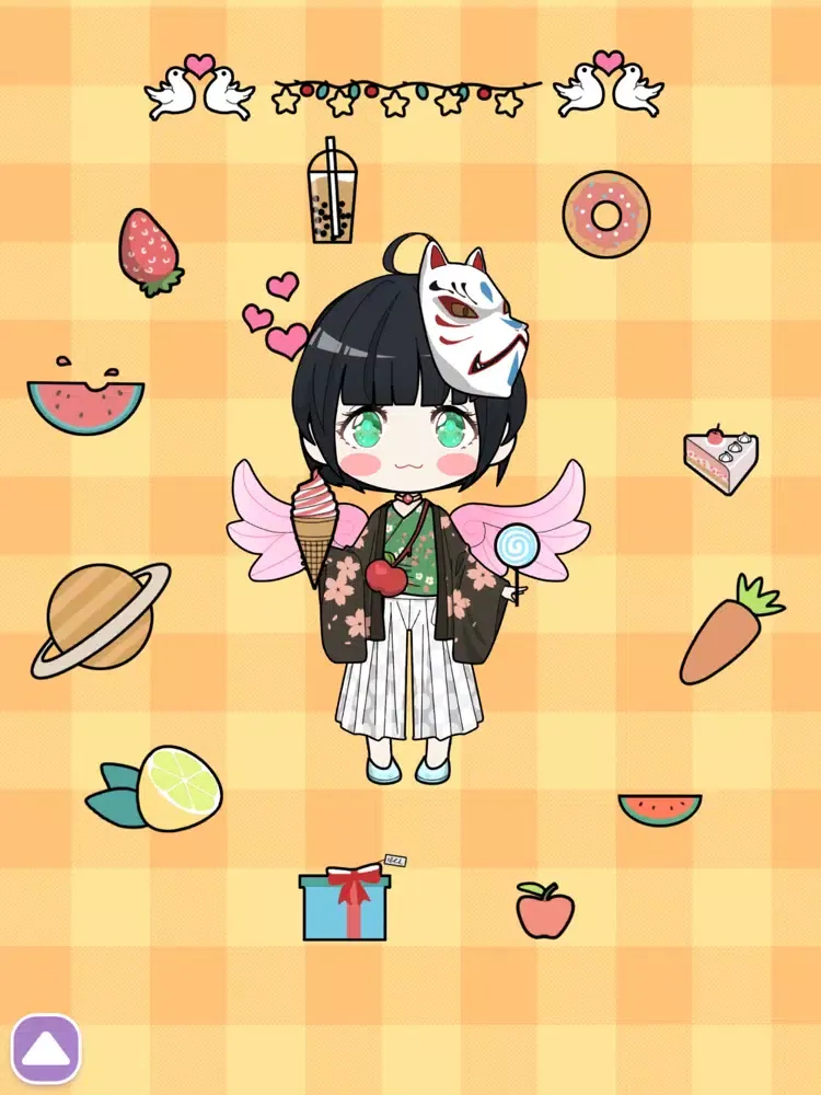 Vlinder Doll - Dress Up Game iPad  Screenshots