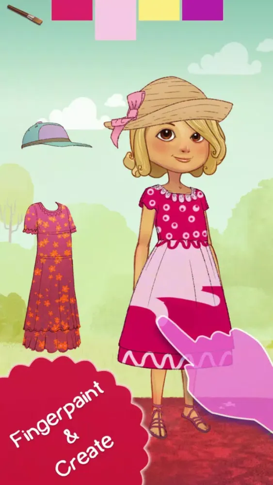 تصاویر Blossom Dress Up for iPhone