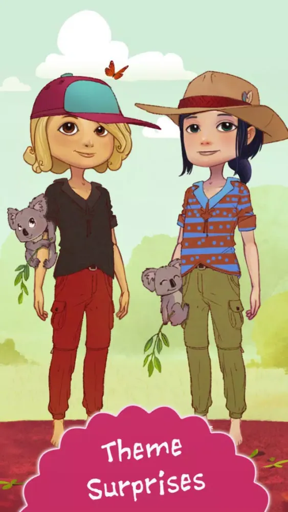 تصاویر Blossom Dress Up for iPhone