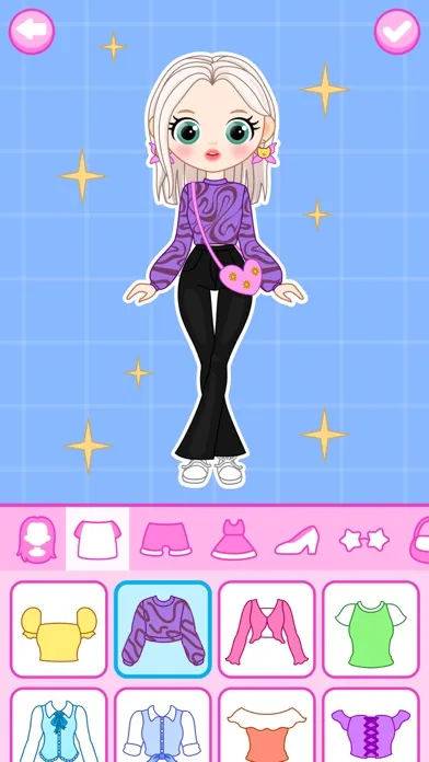 Zrzuty ekranu Dress up Games for Little Girl