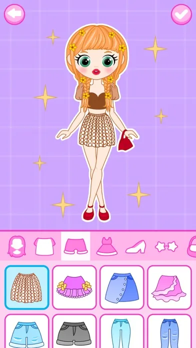 Zrzuty ekranu Dress up Games for Little Girl