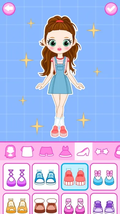 Zrzuty ekranu Dress up Games for Little Girl