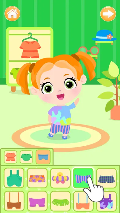 Zrzuty ekranu Dress up Games for Little Girl