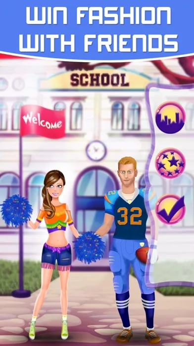 Capturas de pantalla de Princess High School Dress Up