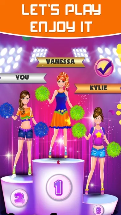 Capturas de pantalla de Princess High School Dress Up
