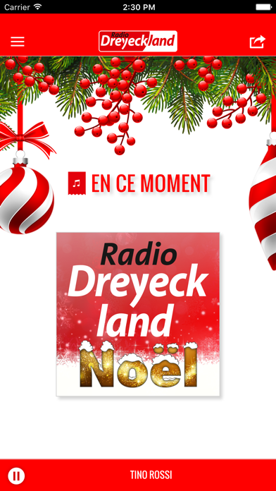 Tangkapan layar Radio Dreyeckland Noel