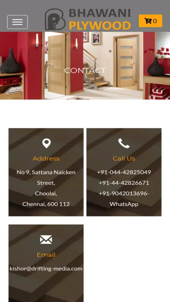 Tangkapan layar Bhawani Plywood