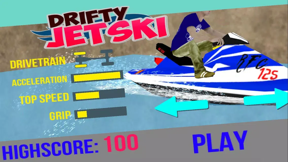 Drifty JetSki - Jetski Drift Stunt Racing Games Ekran Görüntüleri