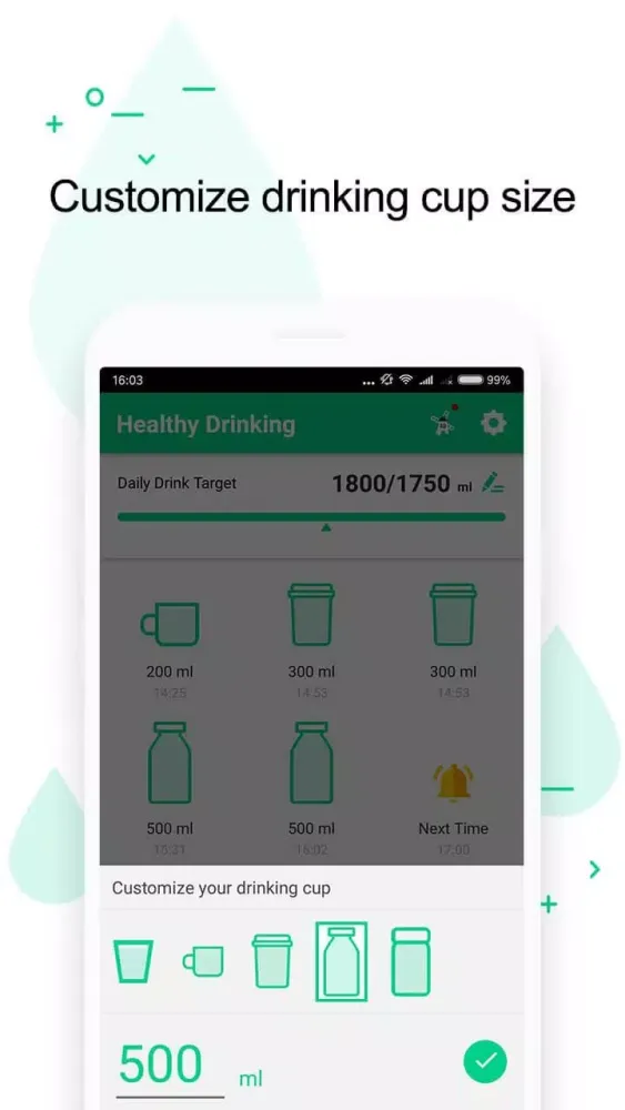 Water Drink Health – Water Reminder &Hydro Tracker स्क्रीनशॉट