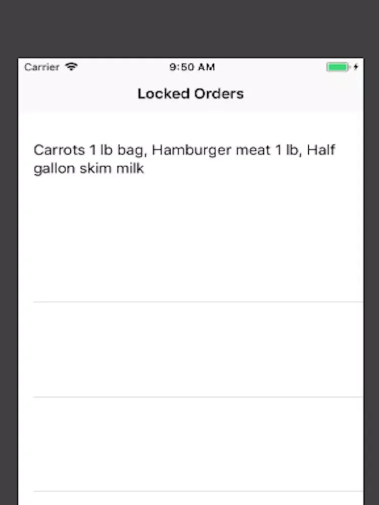 Скриншоты SD Grocery Deliv -Drivers Only iPad 
