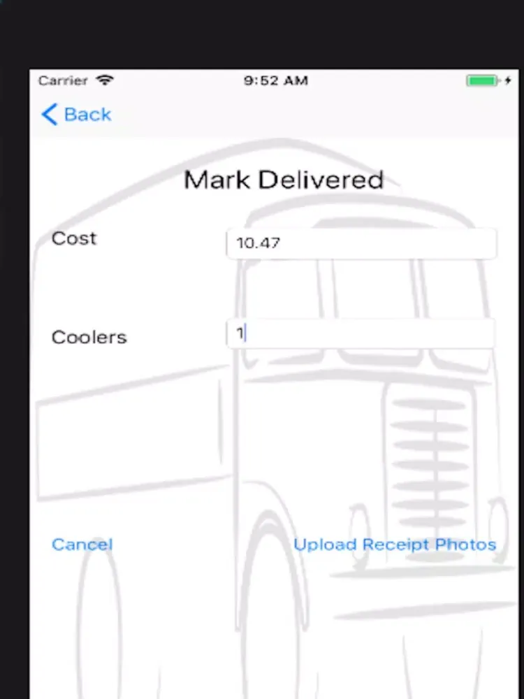 Скриншоты SD Grocery Deliv -Drivers Only iPad 