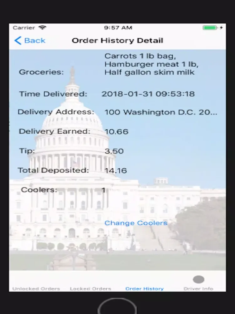 Скриншоты SD Grocery Deliv -Drivers Only iPad 