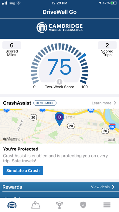 DriveWell Go™ Screenshots