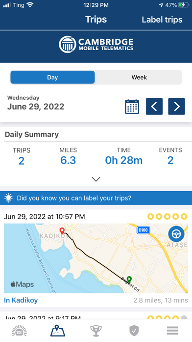 DriveWell Go™ Screenshots