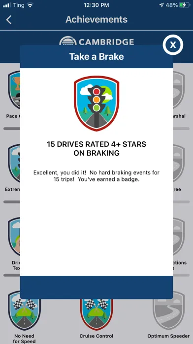ภาพหน้าจอของ DriveWell Go™