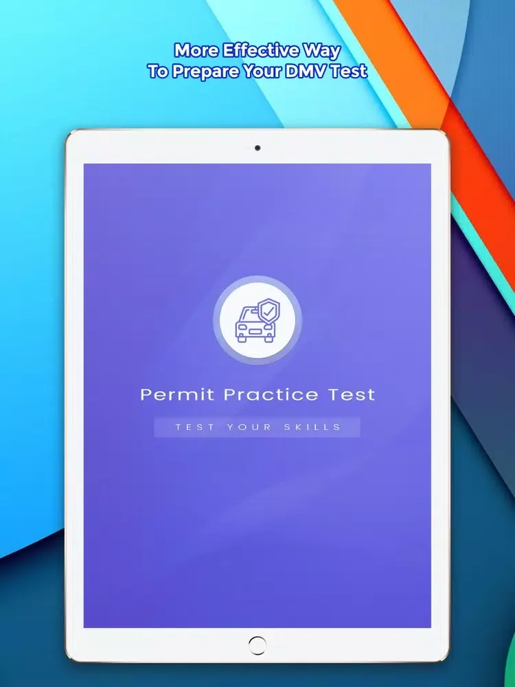 ภาพหน้าจอของ DMV Permit Practice Test iPad 