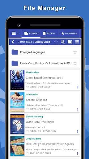 Ảnh chụp màn hình của eBook Reader: PDF, EPUB, HTML
