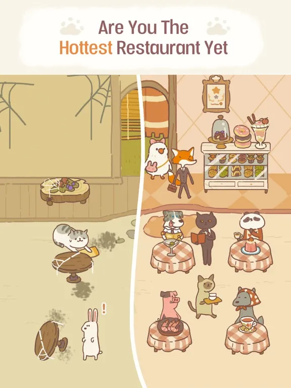 Captures d'écran de animal restaurant iPad 