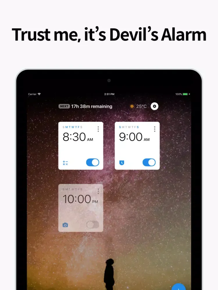 Alarmy Pro - Alarm Clock iPad  スクリーンショット