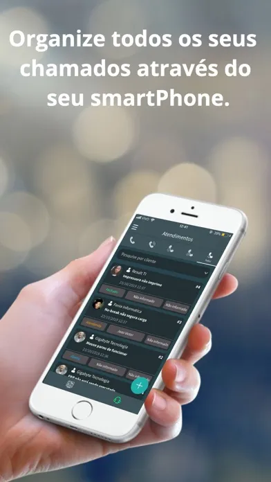 Tangkapan layar DropDesk - Sistema de Chamados