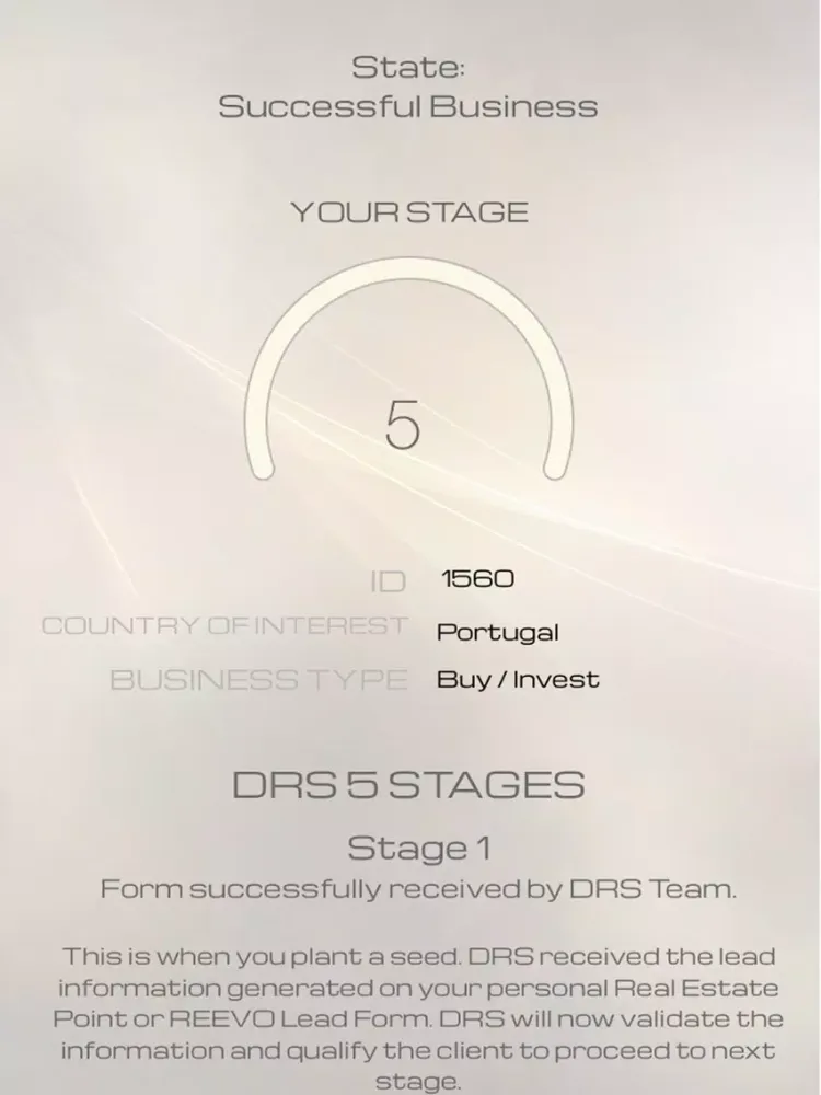 Tangkapan skrin DRS Reevo iPad 