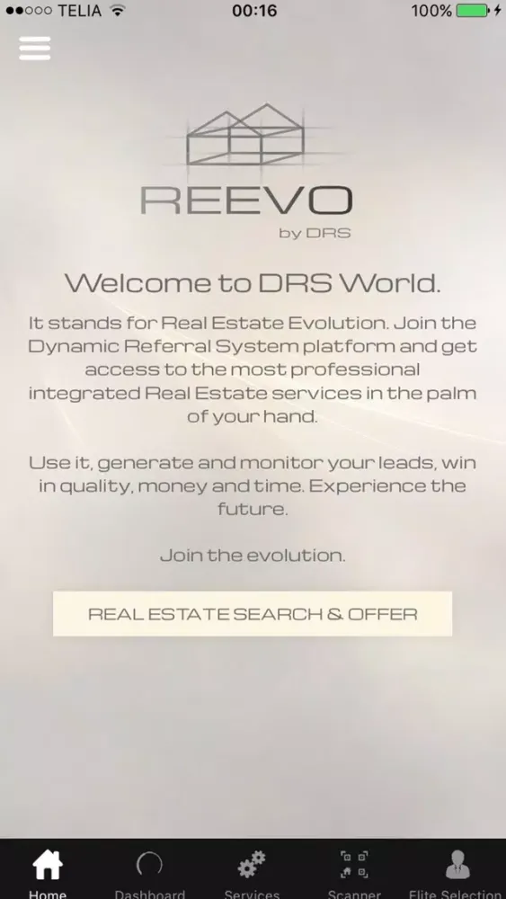 Tangkapan skrin DRS Reevo