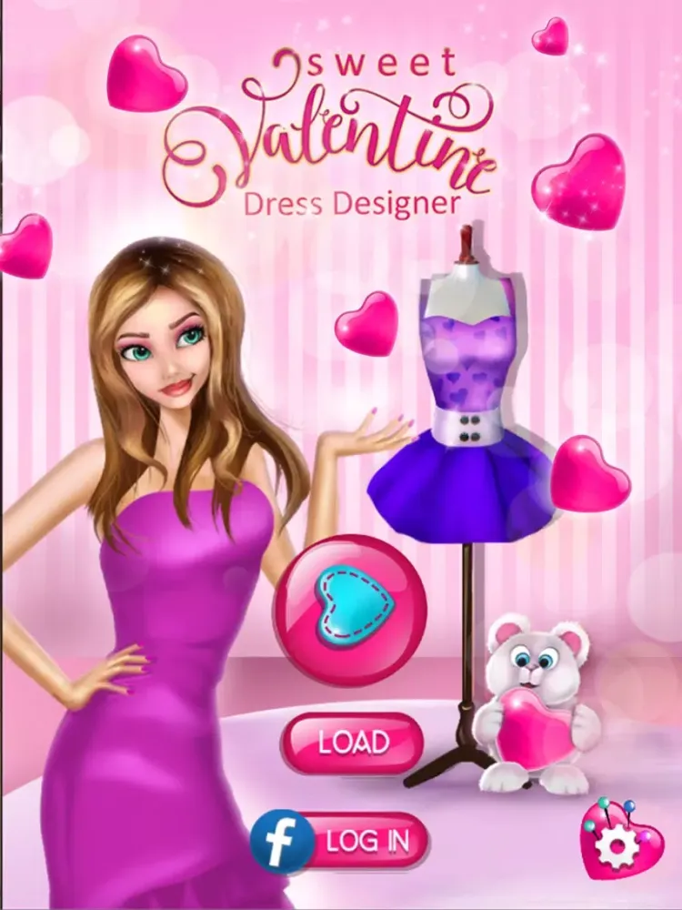 Tangkapan skrin Sweet Valentine Dress Design: Fun Beauty Salon iPad 