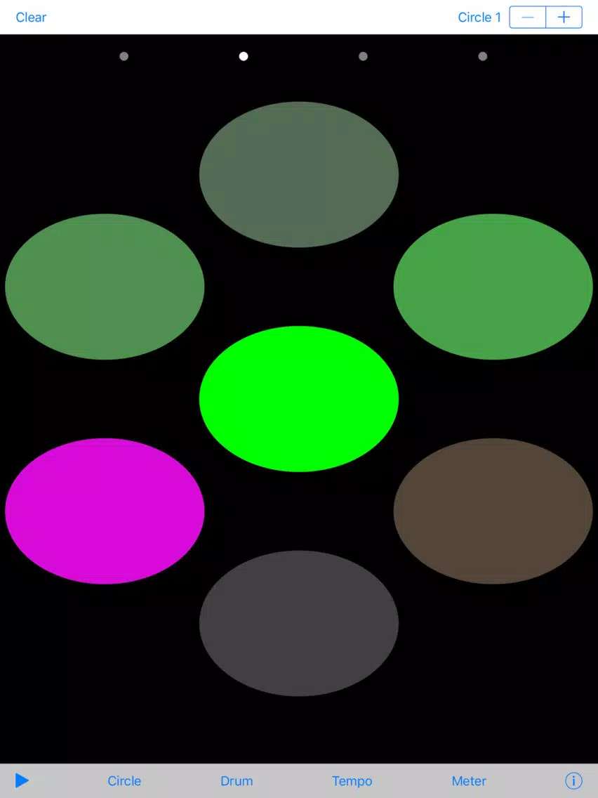 Tangkapan skrin Drum Circle Jam iPad 