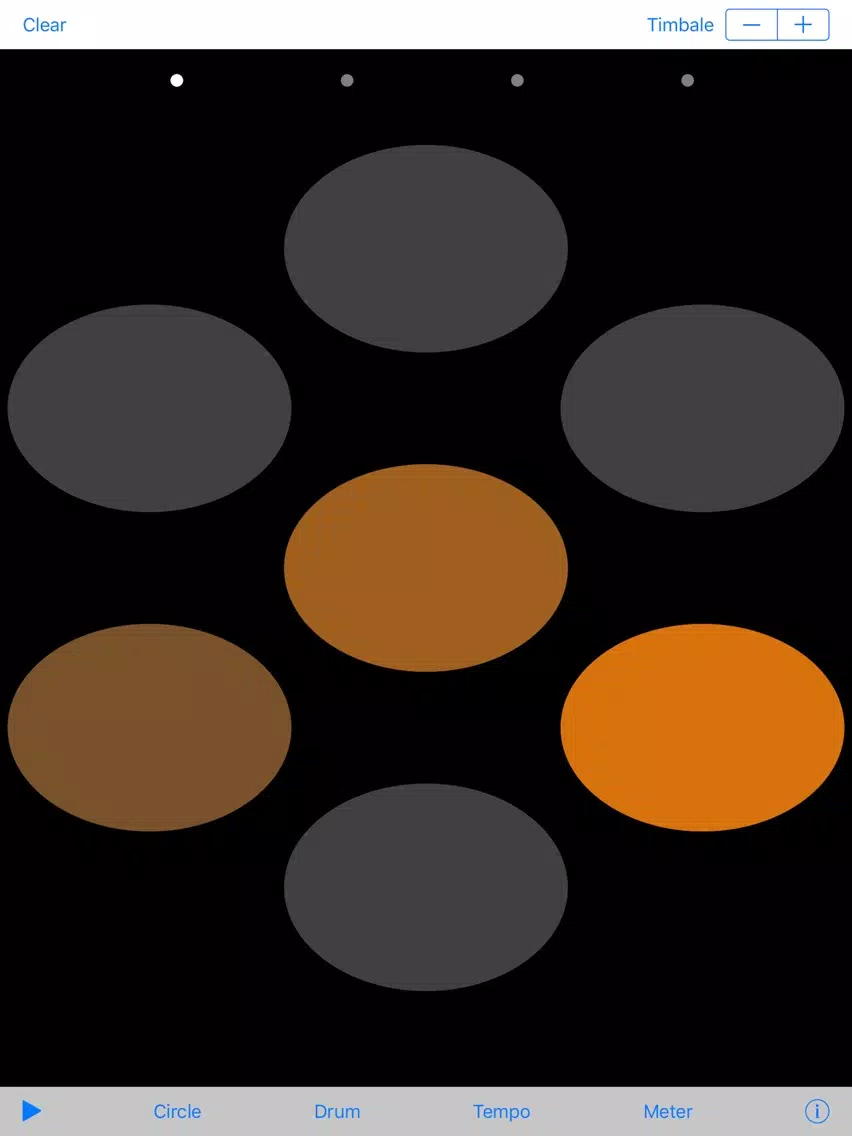 Tangkapan skrin Drum Circle Jam iPad 