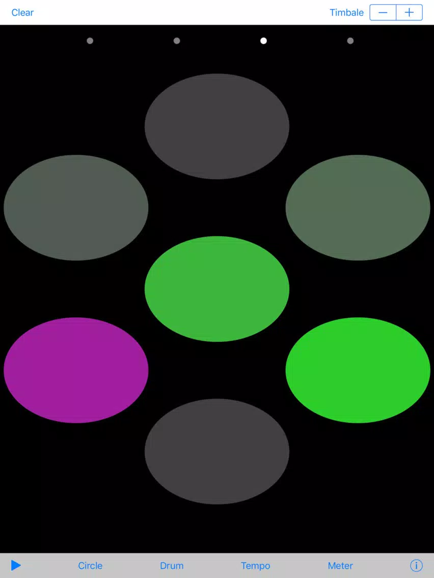 Tangkapan skrin Drum Circle Jam iPad 