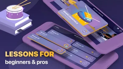 Go Drums: lessons & drum games Screenshots