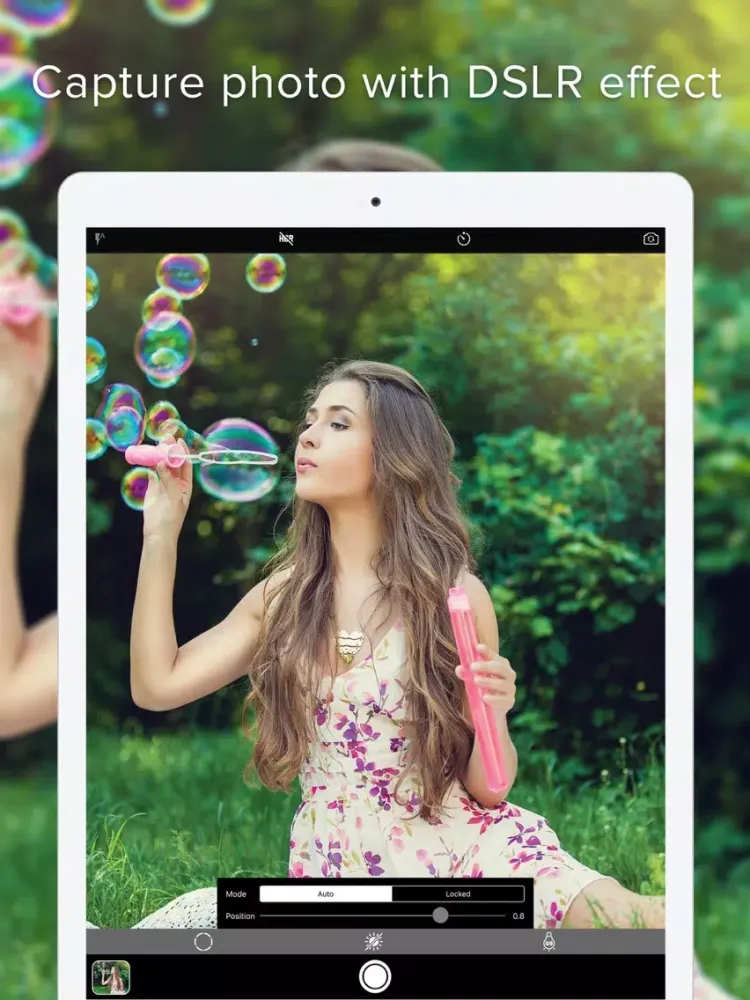 Скриншоты DSLR Camera Professional iPad 