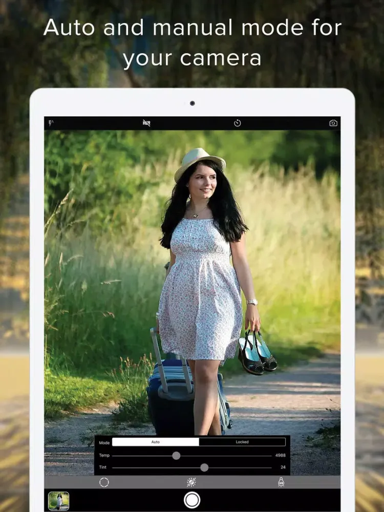 Скриншоты DSLR Camera Professional iPad 