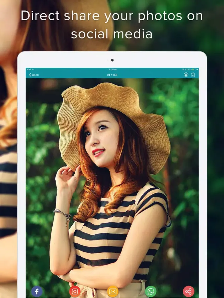 Скриншоты DSLR Camera Professional iPad 