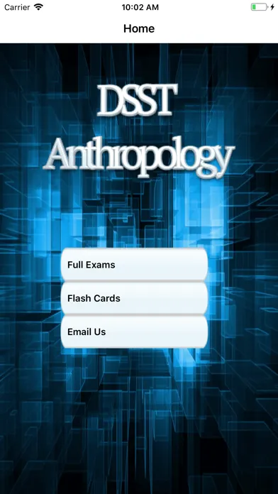 Capturas de tela do DSST Anthropology Prep