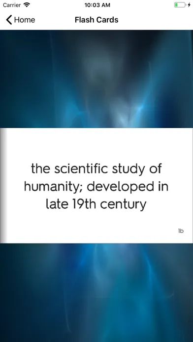 Capturas de tela do DSST Anthropology Prep