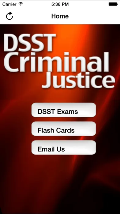 Captures d'écran de DSST Criminal Justice Prep
