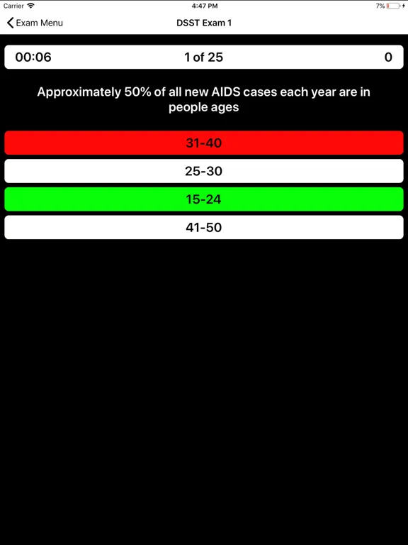 DSST Heres Your Health Prep iPad  스크린샷