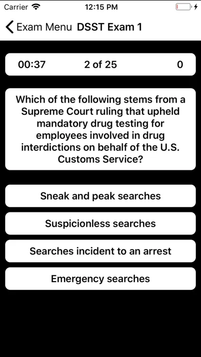 DSST Law Enforcement Prep應用截圖