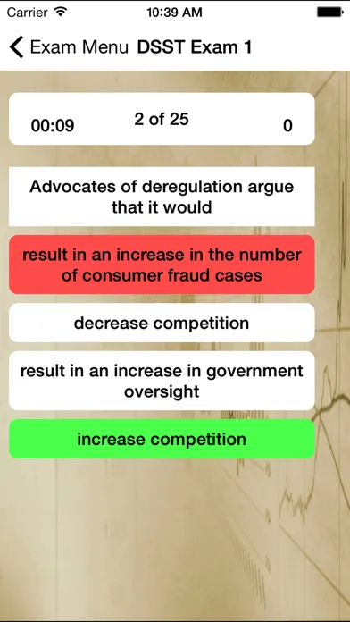 DSST Business Prep Screenshots