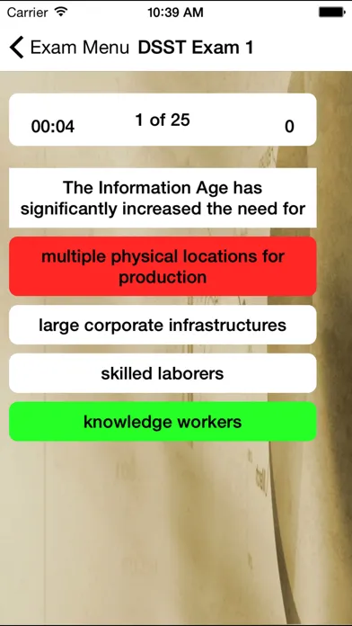 DSST Business Prep Screenshots