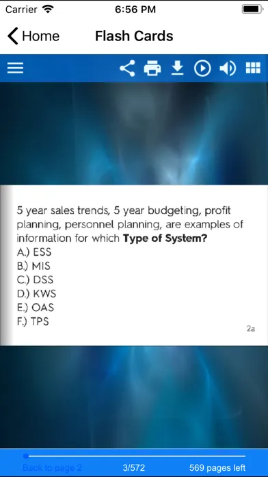 Ảnh chụp màn hình của DSST Information Systems Prep