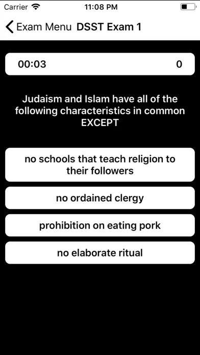 DSST World Religions Prep Screenshots
