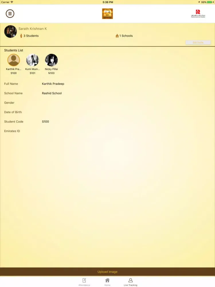 Rashid School Bus iPad  Screenshots