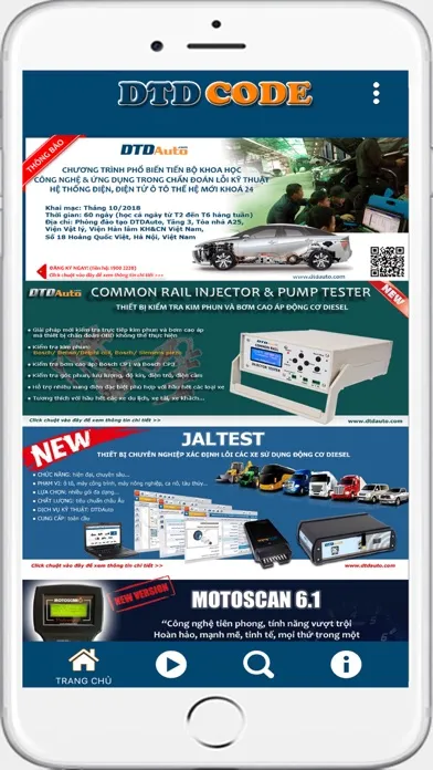 Screenshot di DTD CODE