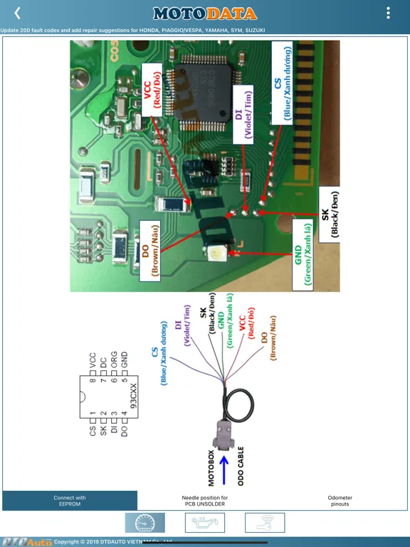 Zrzuty ekranu MOTODATA iPad 