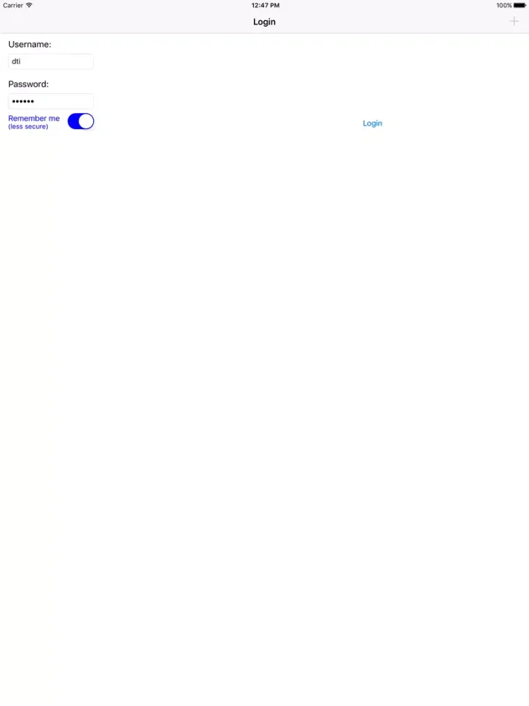 iNetCPOS_TC iPad  Screenshots