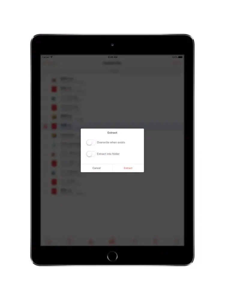 sZip: Zip Management Tool Pro iPad 應用截圖