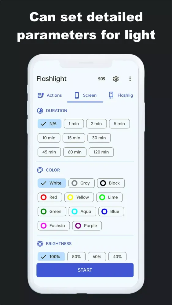 Dual Light: Screen & Flash 스크린샷