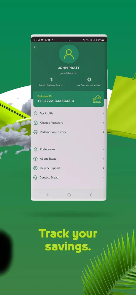 Esaad Card Ekran Görüntüleri